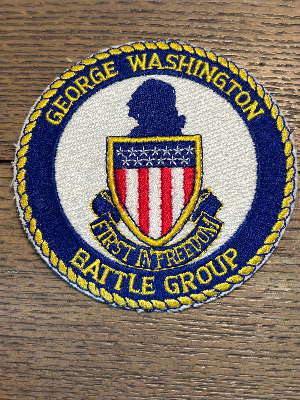 MILITARY PATCH Collectible CVN-73 USS George Washington BATTLE GROUP